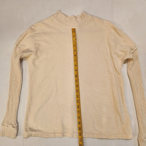 Anthropologie x Amadi Francesca Mock Neck Top Size M - Picture 7 of 8